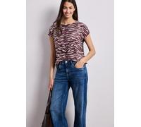 Street One Dropped Shoulder Shirt mit Print minimal Rose 46