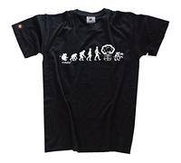 Shirtzshop T-shirt Original Evolution 2.3 Atomkatastrophe Fallout, Schwarz, XL, 4052007884752