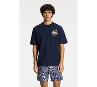 Shiwi T-Shirt Finn Coral Coast Navy - Größe L Dunkelblau L