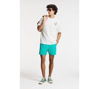 Shiwi Finn Relaxed T-shirt Sketched Flowers White Größe: M | Bedruckte T-Shirts Outlet | Herren | Weiß