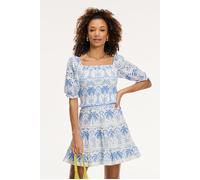 Shiwi Ilsa Top Open Palm Embro Palm Broderie Off White Größe: XL | Blusen Outlet | Damen | Weiß