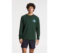 Shiwi Jude Regular Longsleeve Paradise Green Leaf Größe: XL | Longsleeves Outlet | Herren | Grün