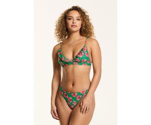 Shiwi Ladies Beau Bikini Set Beach Blossom Tropic Green Blossom Größe: 38 | Bikinis Outlet | Damen | Grün