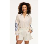 Shiwi Ladies Elodie Blouse Seersucker Light Kit White Größe: XL | Blusen Outlet | Damen | Weiß