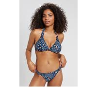 Shiwi Ladies Leopard Spot Vintage Low Brief Poseidon Blue Größe: 34 | Bikinis Outlet | Damen | Blau