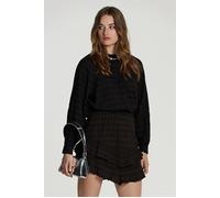 Shiwi Ladies Plymouth Blouse Tasmania Stripe Black Größe: L | Blusen Outlet | Damen | Schwarz