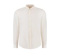 Shiwi Leon Linen Shirt Jet Stream White Größe: L | Casual hemden Outlet | Herren | Weiß