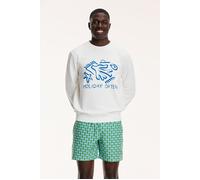 Shiwi Men Holiday Often Sweater Jet Stream White Größe: L | Pullover Outlet | Herren | Weiß