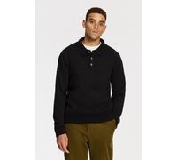 Shiwi Penn Regular Fit Boucle Polo Black Größe: XXL | Pullover Outlet | Herren | Schwarz