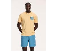 Shiwi Salt Water T-shirt Cayman Peach Größe: S | Bedruckte T-Shirts Outlet | Herren | Orange