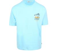 Shiwi T-Shirt Finn Coral Coast Backprint Hellblau - Größe XL Hellblau XL