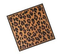 Shntig Halstuch mit Leopardenmuster, Damen Halstuch aus Seidenimitat, modisches Kopftuch, Taschenzubehör, Dekoration, Schal mit Leopardenmuster