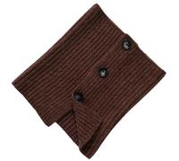 Shntig Mehrzweck Strick Halswärmer, praktischer geknöpfter Schal Schulterwickel für Winter, Outdoor Wärme, Damen Halsbekleidung, Unisex Winter Accessoire