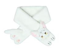 Shntig P Katzenschal für Teenager, Mädchen, Cosplay, Party, Requisiten, Halstuch, ComicShow, Halstuch, Damen, Mädchen, warmes Anime-Zubehör, weiß, M