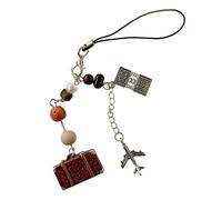 Shntig Retro Designs, Legierungs Flugzeug Anhänger, mobile Kette, leichte und robuste Schlüsselanhänger für den täglichen Weg zur Arbeit oder auf Reisen