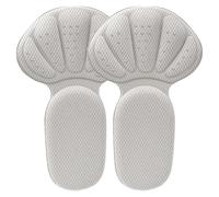 Shoe Grip Protectors Anti Slip - Heel Cushion Insert Pads, High Density Comfort Cushions, Shock Absorbing Foot Care Support Accessories Kit, Secure Fit Heel Liner Pads For Women Men Walking Dancing