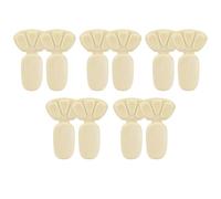 Shoe Heel Grips - Breathable Soft Pads, 10 Pieces Shoe Insert Tool for Adjustment, Anti-Slip Item, Ergonomic Heel Design with Cushioned Build Footwear Pads for Stabilizing and Protecting Feet