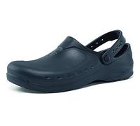 Shoes for Crews Arbeitsschuhe ZINC - Bequeme, Wasserabweisende & Rutschhemmende Clogs für Schichtarbeit, Medizin- und Küchenpersonal, OB E SR - für Damen und Herren