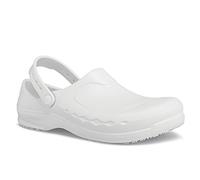 Shoes for Crews Arbeitsschuhe ZINC - Bequeme, Wasserabweisende & Rutschhemmende Clogs für Schichtarbeit, Medizin- und Küchenpersonal, OB E SR - für Damen und Herren