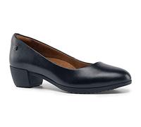 Shoes for Crews WILLA - Bequeme Berufsschuhe aus Leder, gepolsterte Einlegesohlen, Rutschhemmende Laufsohle, klassischer Stil für Büro, OB SR - für Damen