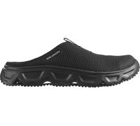 Salomon Reelax Slide 6.0 Herren Pantoletten, Gepolsterte Stabilität, Sofortiger und lang anhaltender Komfort, Vielseitiger Einsatz, Black, 42 2/3