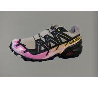 Salomon Trailrunningschuhe Speedcross 6 W Damen Beige/Schwarz/Violett Größe 40 2/3 Modell 2025