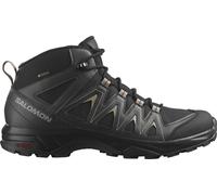 Salomon X Braze Mid Gore-Tex Wasserdichte Herren Outdoorschuhe, Outdoor-bereit, Sportliches Design, Vielseitiger Einsatz, Black, 40