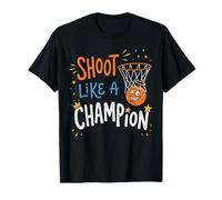 Shoot Like A Champion - Basketballspieler Basketball Trainer T-Shirt