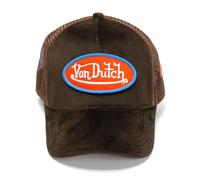Shop Für Von Dutch Velvet Trucker Baumwollbraune Kappen Einheitsgröße