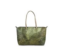 Shop Leaf - Shop Handtasche aus Blättern - Naturprodukt - veganes BELEAF-Leder - Cruelty-Free und Handmade - Lederalternative - wasserabweisend (Grün)
