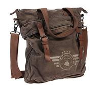 GREENBURRY Umhängetasche Aviator Canvas, olivgrün