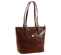 Kleiner Shopper Rindleder braun