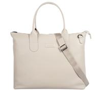 Shopper BUGATTI "ELSA", Damen, Gr. B/H/T: 39cm x 29cm x 11cm onesize, weiß, Leder, leicht glänzend, unifarben, Taschen Shopper, echt Leder (26976066-0) weiß