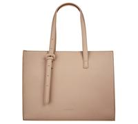 Shopper BUGATTI "LUNA", Damen, Gr. B/H/T: 40cm x 31cm x 13cm onesize, beige, Polyurethan (PU), leicht glänzend, unifarben, Taschen Shopper (15200907-0) beige