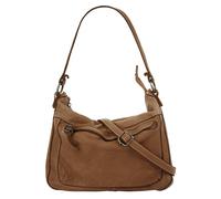 Shopper CLUTY, Damen, Gr. B/H/T: 28cm x 21cm x 5cm onesize, braun (cognac), Leder, leicht glänzend, unifarben, Taschen Shopper, echt Leder, Made in Italy (50303433-0) cognac
