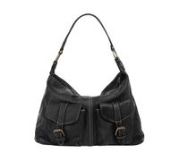 Shopper CLUTY, Damen, Gr. B/H/T: 36cm x 25cm x 11cm onesize, schwarz, Leder, leicht glänzend, unifarben, Taschen Shopper, echt Leder, Made in Italy (22090445-0) schwarz