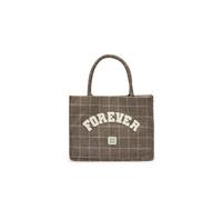 Shopper CODELLO "Codello Tasche", Damen, braun (kamel), Obermaterial: 70% Polyester PES. 30% Wolle WO., Taschen Shopper, mit Karomuster (95319431-0) kamel