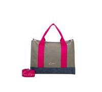 Fritzi aus Preußen Canvas Handtasche 40 cm olive (TAS003793) grau