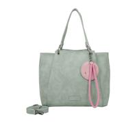Henkeltasche FRITZI AUS PREUSSEN "Fritzi42N" Gr. B/H/T: 18 cm x 33 cm x 45 cm, grün (mint) Damen Taschen Handtaschen aus veganen und recycelten Materialien (49527213-0)