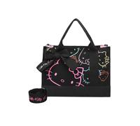 Fritzi aus Preußen Canvas Hello Kitty Tote Bag Limited Outline Black Cat