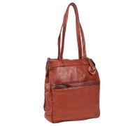 Shopper HARBOUR 2ND "Franny", Damen, Gr. B/H/T: 29cm x 36cm x 11cm, braun (cognac), Rindsleder, Taschen Shopper, Henkeltasche, Rucksack, Schultertasche (39855627-0)