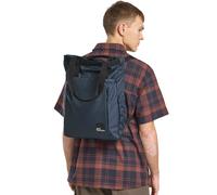 Shopper JACK WOLFSKIN "EVE", Gr. onesize, blau (midnightsky), Polyester, Taschen Shopper (37427435-0)