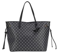 Shopper JOOP "cortina 1.0 shopper xlho", Damen, Gr. B/H/T: 48cm x 33cm x 20cm, blau (schwarz navy), Lederimitat, bedruckt, Taschen Shopper, mit herausnehmbarer Reißverschluss-Münztasche (70590930-0) s