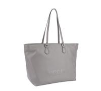 Shopper JOOP JEANS "lettera 1.0 shopper lhz", Damen, Gr. B/H/T: 32cm x 30cm x 13cm, grau, Lederimitat, Taschen Shopper, Hobo Schultertasche Henkeltasche Tasche Damen (83880730-0) grau