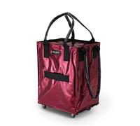 Shopper mit Rollen, medium Hulken Bag Hulken dunkelrot, Designer Alex & Yoni Sheleq, 40x56x30 cm