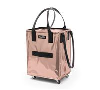 Shopper mit Rollen, medium Hulken Bag Hulken rosegoldfarben rosa, Designer Alex & Yoni Sheleq, 40x56x30 cm