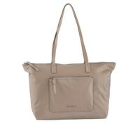 Shopper "Nilli", Damen, Gr. B/H/T: 48,5cm x 28cm x 14cm, creme, Leder, Lederimitat, MARC O'POLO ACCESSORIES, Taschen Shopper, große Damen-Handtasche, Umhängetasche, Einkaufstasche mit Fronttasche (371
