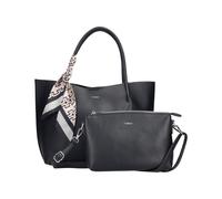 Shopper RIEKER, Damen, Gr. B/H/T: 30cm x 28cm x 8cm, schwarz, Lederimitat, Taschen Shopper, Set 2tlg.: Shopper und Innentasche mit abnehmbarem Schultergurt (13841916-0) schwarz
