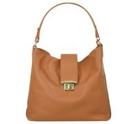 Shopper SAMANTHA LOOK, Damen, Gr. B/H/T: 37cm x 31cm x 16cm onesize, braun (cognac), Leder, unifarben, Taschen, echt Leder, Made in Italy (71136503-0) cognac