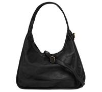 Shopper SAMANTHA LOOK, Damen, Gr. B/H/T: 40cm x 30cm x 13cm onesize, schwarz, Leder, leicht glänzend, unifarben, Taschen Shopper, echt Leder, Made in Italy (98232263-0) schwarz